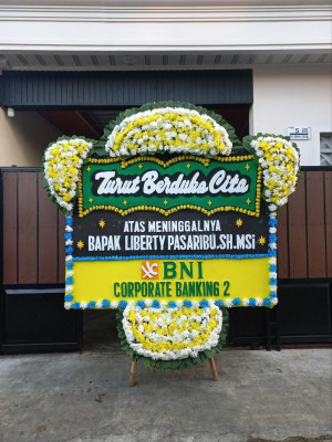 Papan Bunga Duka di Rambang Kpk Tengah