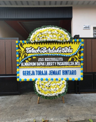Papan Bunga Duka di Rambang Kpk Tengah