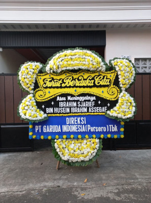 Papan Bunga Duka di Rambang Kpk Tengah