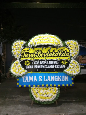 Papan Bunga Duka di Rambang Kpk Tengah