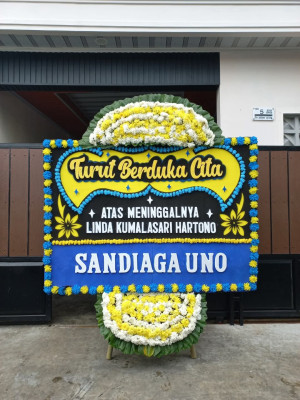 Papan Bunga Duka di Rambang Kpk Tengah