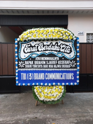 Papan Bunga Duka di Rambang Kpk Tengah